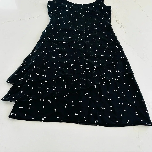 Kay Unger Polka Dot Ruffle Dress - Picture 4 of 7